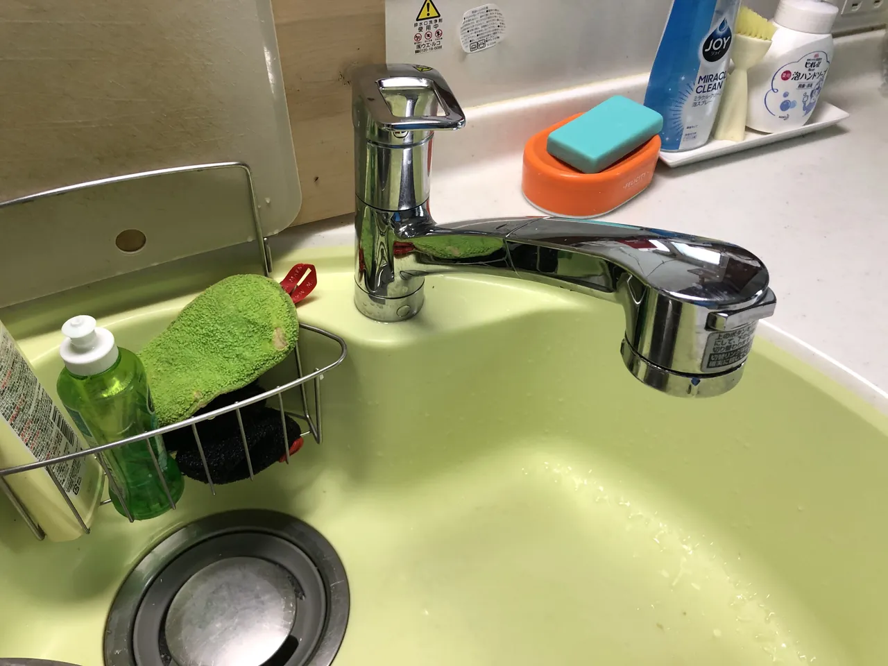 さいたま市南区 キッチン水栓交換の施工写真