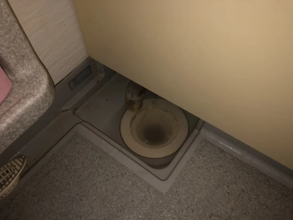 さいたま市大宮区　浴室排水つまりの施工写真