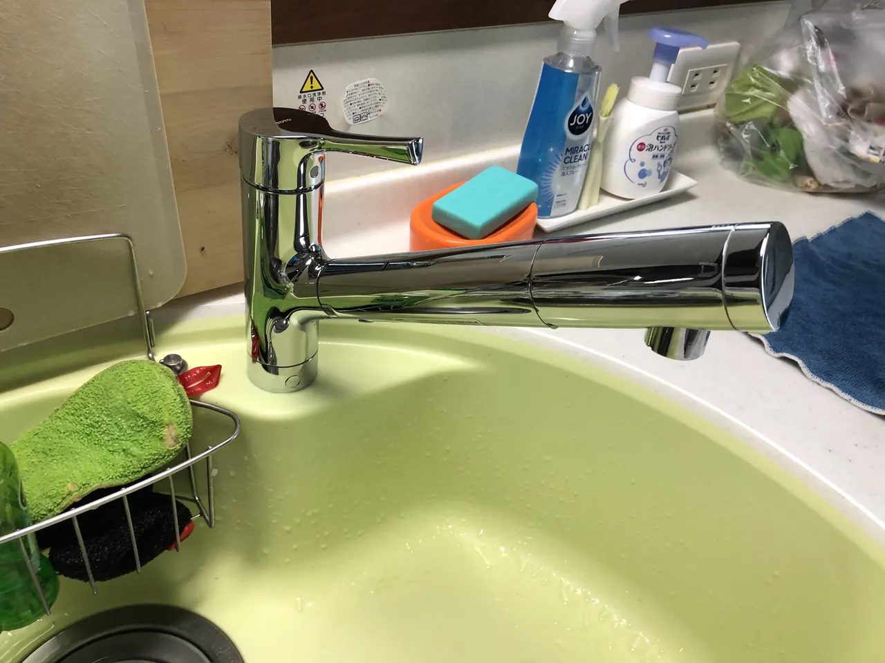 さいたま市南区 キッチン水栓交換の施工写真