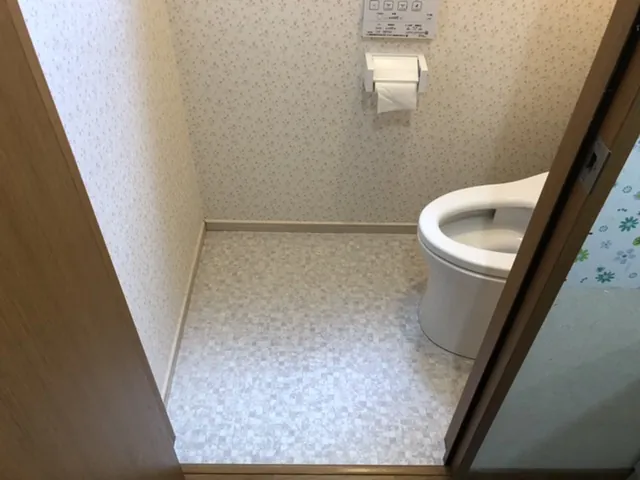 川口市 トイレリフォームの施工写真