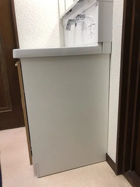 さいたま市浦和区 洗面化粧台交換の施工写真