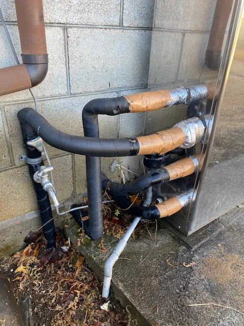 さいたま市緑区 屋外水漏れの施工写真