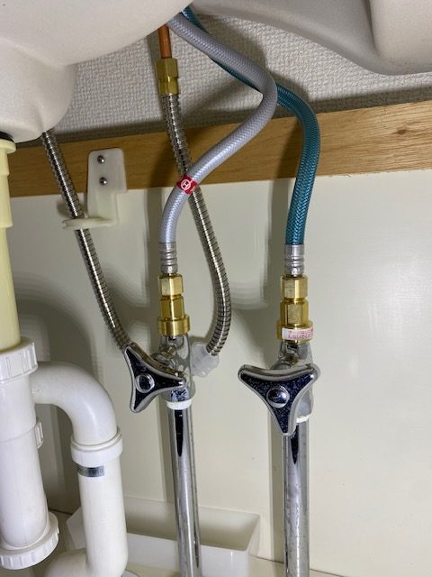 埼玉県さいたま市桜区 洗面水栓交換|施工後