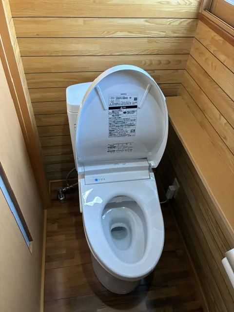 白岡市 トイレ便器交換工事(ウォシュレット一体型)