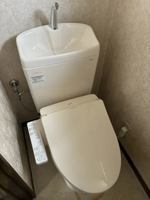さいたま市緑区 トイレ交換工事(約30年使用・フランジ交換)